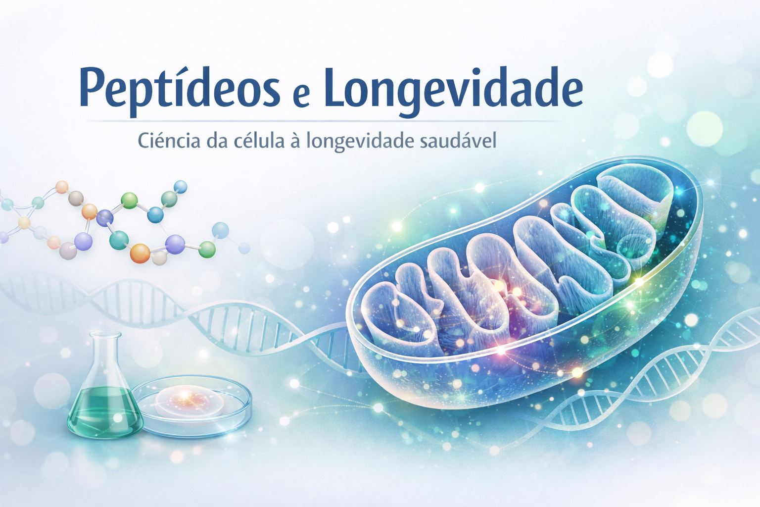 Peptídeos: o que são e qual o papel deles na medicina da longevidade?